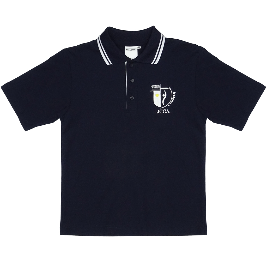 Unisex School Polo Navy - Nell Gray