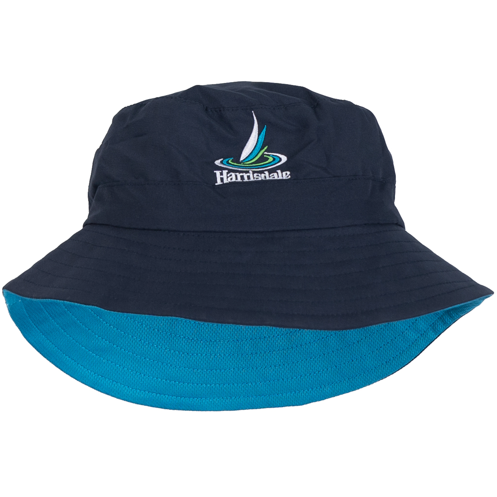 Bucket Hat Reverse Aqua - Nell Gray