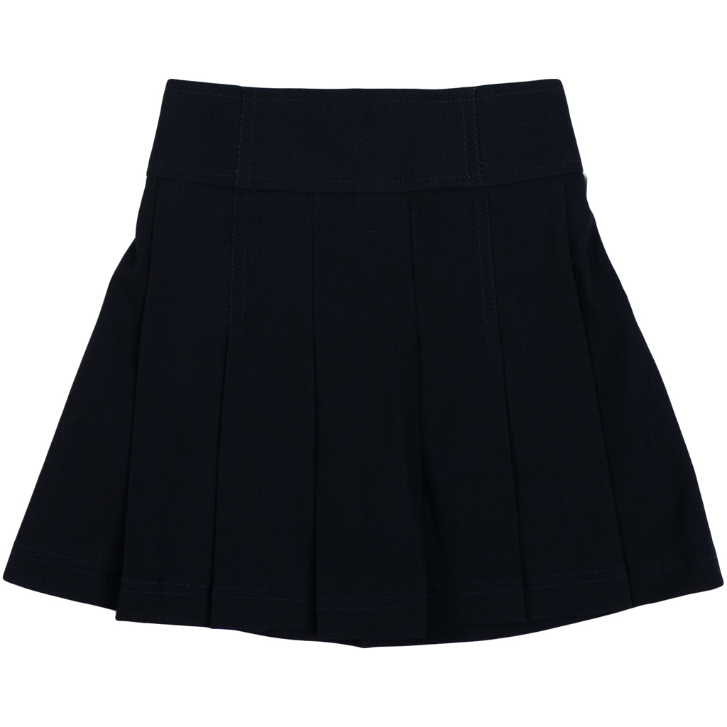 Skirt With Inbuilt Shorts - Navy - Nell Gray