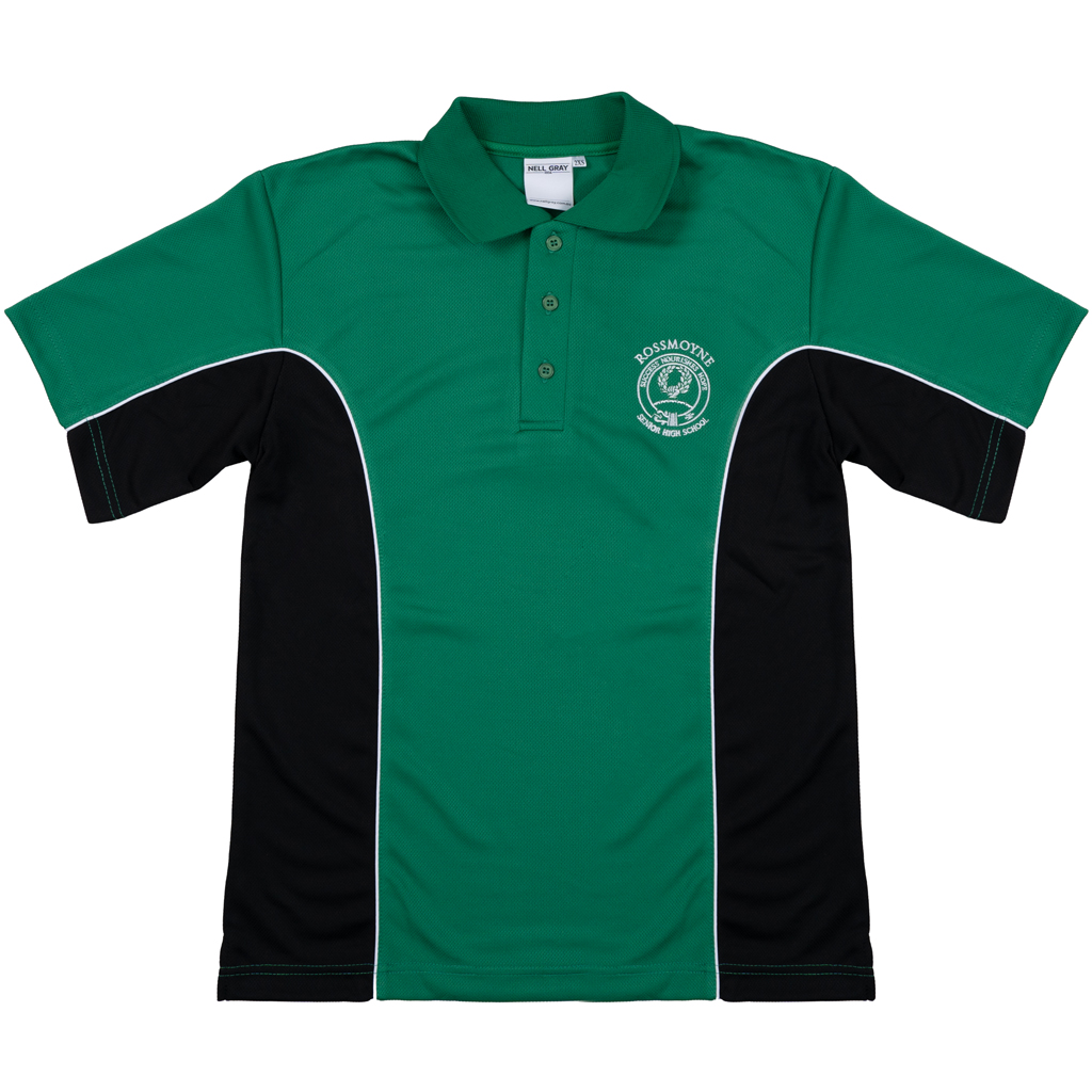 Green uniform outlet polo