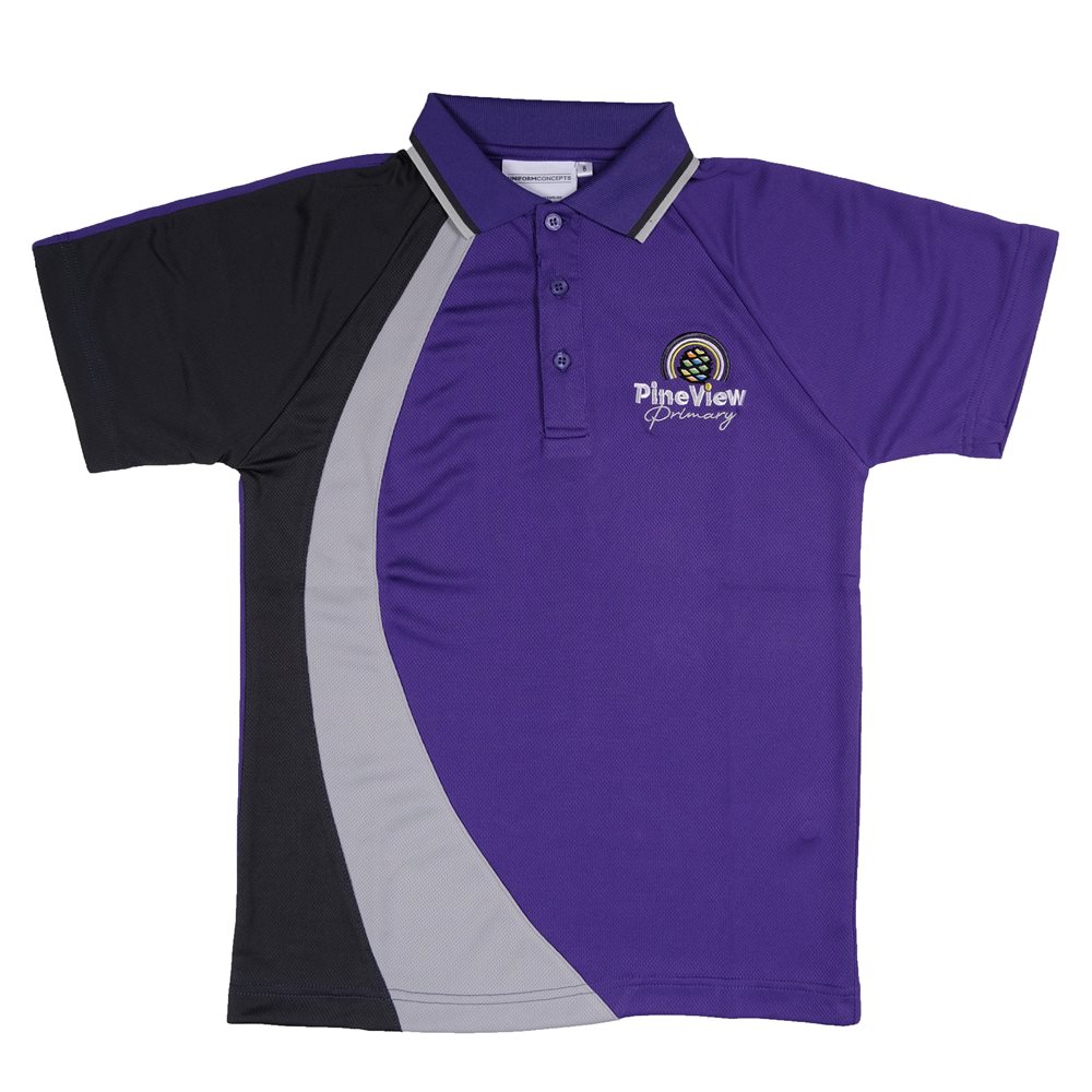 Faction Polo Purple Nell Gray