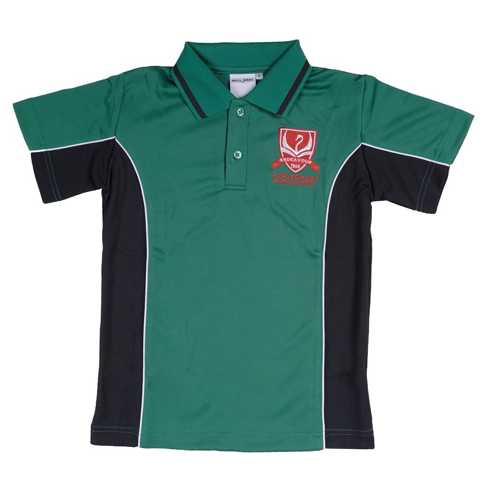 Faction Polo - Green - Nell Gray